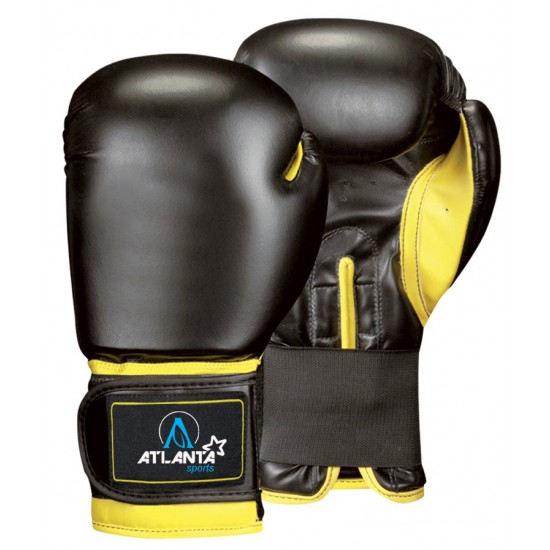 Pro Boxing Official Pro Fight Gloves - Black/Yellow