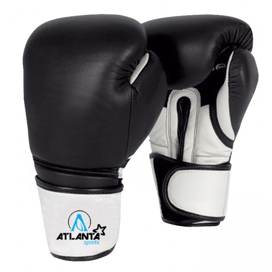 Competition Boxing Gloves White/Black