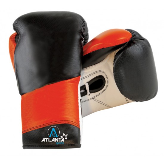 High Quality Genuine Leather Lace Up Boxing Gloves