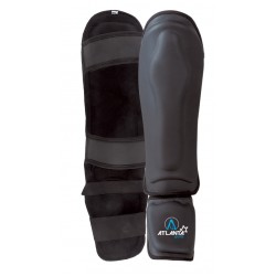 Shin In Step Boxing Protection Shin Guards Black Design