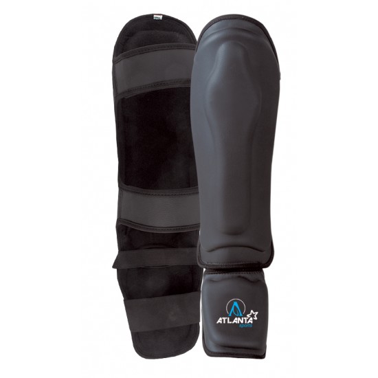 Shin In Step Boxing Protection Shin Guards Black Design