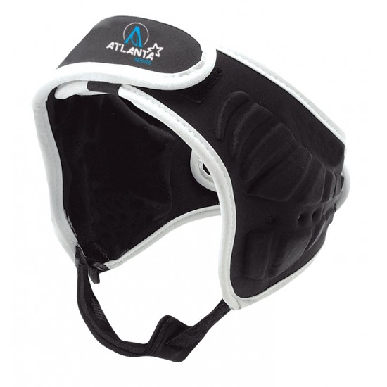 Professional Head Guards High Quality Leather White/Black