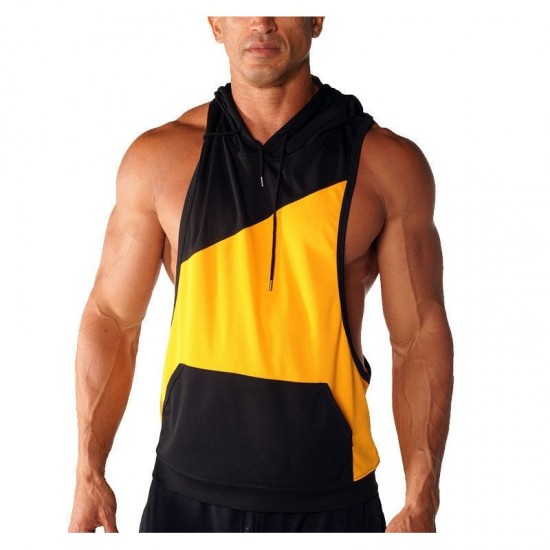 Wholesale Men Stringer Hoodies