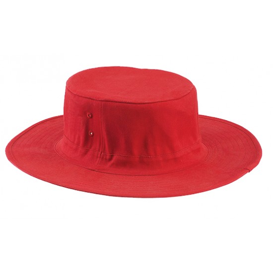 Customize Red Colour Bucket Cap