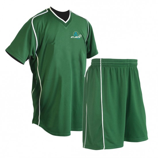 Customize Soccer Uniform Green and White 